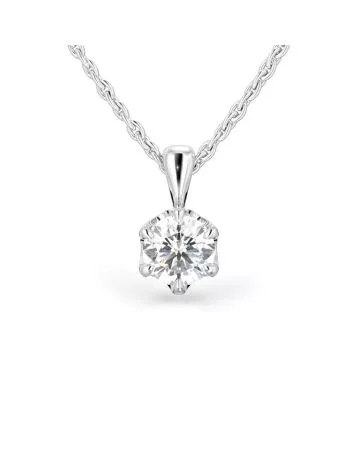 Festive Adele riipus, valkokulta 671-070-VK