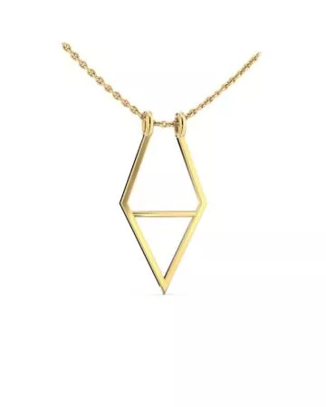 Festive Ringholder kaulakoru, L keltakulta 681-000L-KK