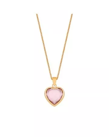 Gold Pendant, Heart 7-14000-921