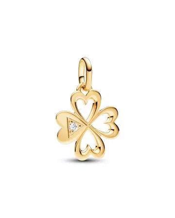 Pandora ME Four-leaf Clover Medallion Charm 763034C01