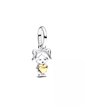Pandora Happy Girl Dangle Charm 763601C00