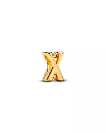 Pandora Gold-plated Letter Charm, X 763970C00