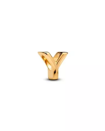 Pandora Gold-plated Letter Charm, Y 763971C00