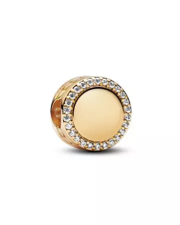Pandora Engravable Button hela 768747C01