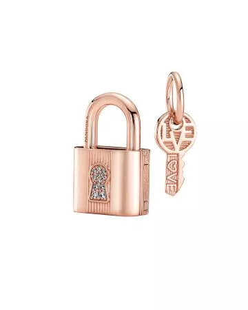 Pandora Rose Padlock & Key hela 780088C01