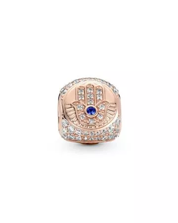 Pandora Hamsa, All-seeing Eye & Feather Three-sided -hela 780101C01