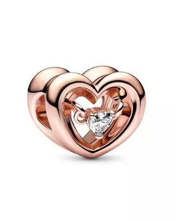 Pandora Rose Moments Radiant Heart & Floating Stone hela 782493C01-1