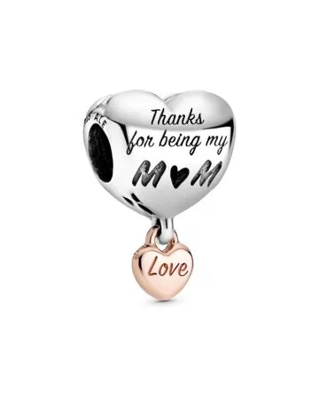 Pandora Love You Mum Heart Charm 788830C00