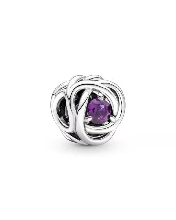 Pandora Moments Purple Eternity Circle hela 790065C02  / helmikuu-1