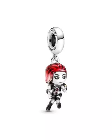 Pandora Marvel The Avengers Black Widow Dangle Charm 790785C01