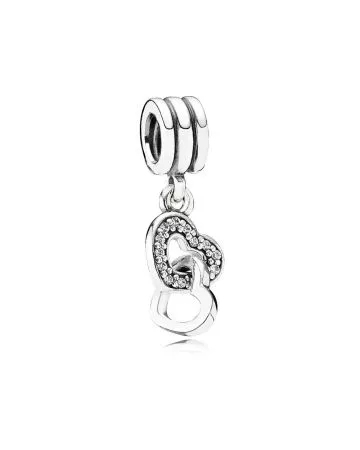 Pandora Interlocked Hearts berlock 791242CZ-1