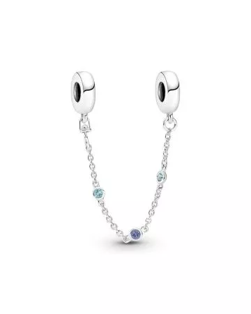 Pandora Triple Blue Stone -turvaketju 791688C01-05