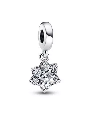 Pandora Sparkling Paw Print hela 792247C01