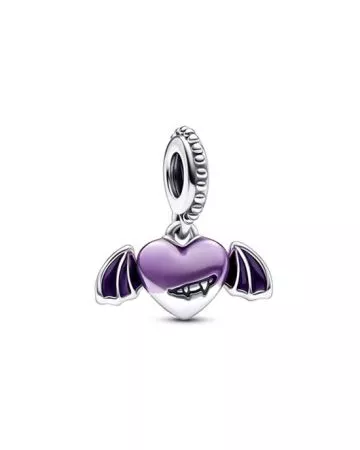 Pandora Vampire Winged Heart Dangle Charm 792290C01
