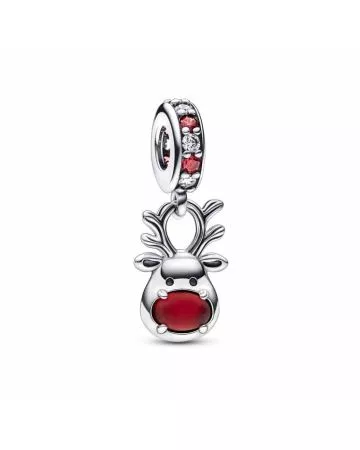 Pandora Moments Red Nose Reindeer riipushela 792330C01-1