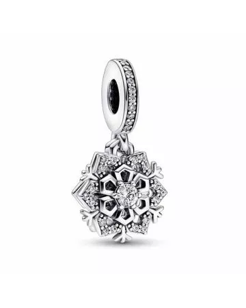 Pandora Moments Sparkling Snowflake hela 792355C01-1
