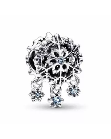Pandora Moments Icy Snowflake Drop hela 792367C01-1