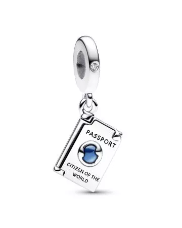 Pandora Moments Openable Passport Dangle hela 792680C01