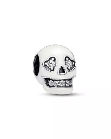 Pandora Glow-in-the-dark Sparkling Skull hela 792811C01