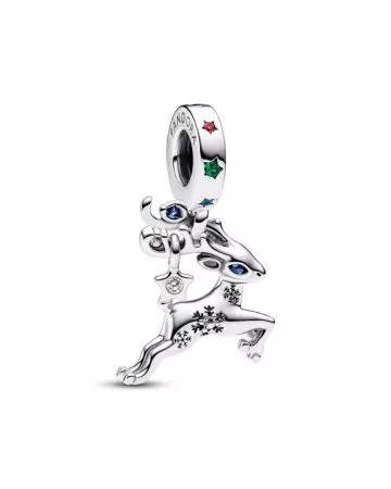 Pandora Magical Christmas Reindeer Dangle Charme 792826C01