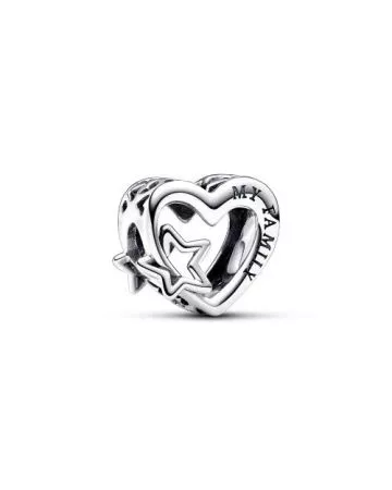 Pandora Openwork Family Heart & Star hela 792829C00