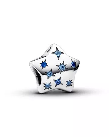 Pandora Sparkling Blue Star hela 792974C01