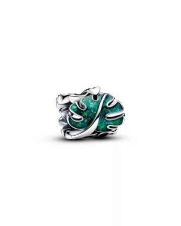 Pandora Green Monstera Leaves Charm 793332C01