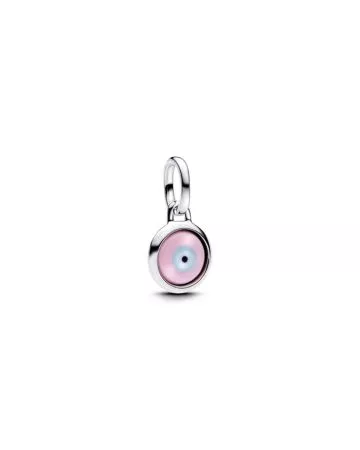 Pandora Engravable Evil Eye Murano Glass Mini Dangle Charm 793693C00