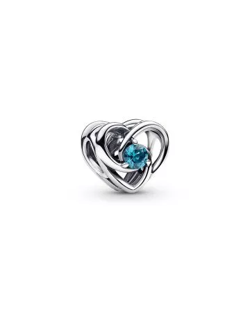 Pandora Entwined Heart & Stone Charm 793744C01