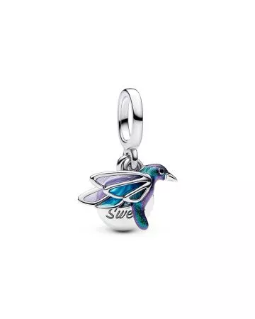 Pandora Hummingbird Double Dangle hela 793746C01