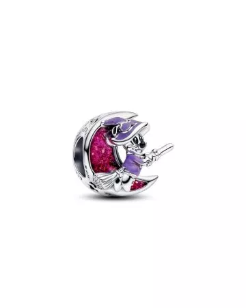 Pandora Disney Parks Minnie Mouse and Moon Glow in the Dark Charm 793981C01