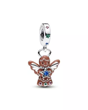 Pandora Gingerbread Angel Dangle Charm 794247C01