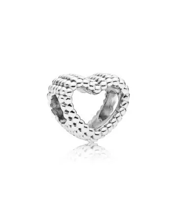 Pandora Beaded Heart Charm 797516-1