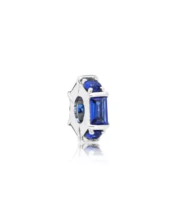 Pandora Blue Ice Sculpture Spacer Charm 797529NSBL-1