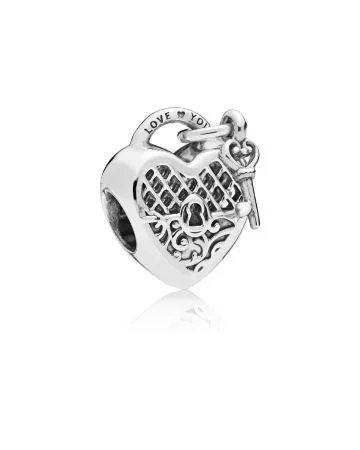 Pandora Love You Lock Charm 797655-1