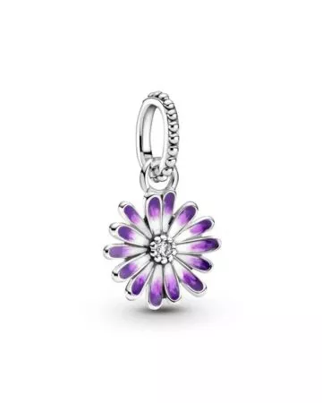 Pandora Purple Daisy Dangle -hela 798771C01