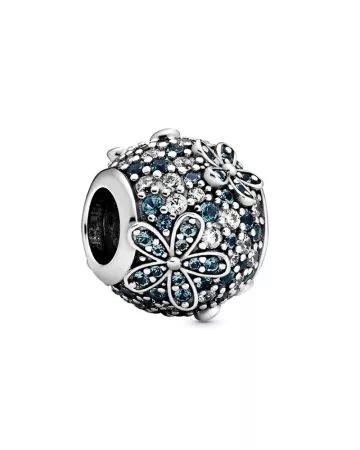 Pandora Teal Pavé Daisy Flower -hela 798797C01
