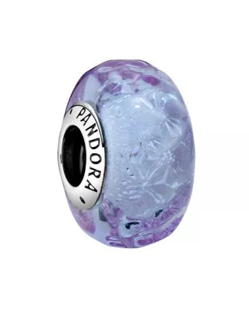 Pandora Wavy Lavender Murano Charm 798875C00