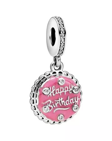 Pandora Pink Birthday Cake Charm 798888C01