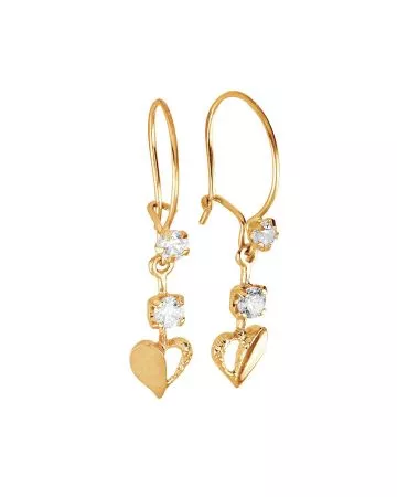 Kultaiset koukkukorvakorut 7989