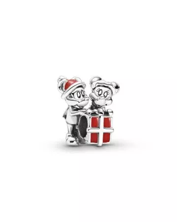 Pandora Disney Mickey & Minnie Mouse Present Charm 799194C01