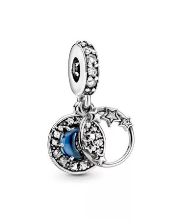 Pandora Star And Moon Skyblue -hela 799216C01
