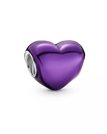 Pandora Metalic Purple Heart hela 799291C01-1