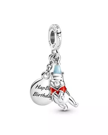Pandora Winnie The Pooh Birthday Charm 799385C01
