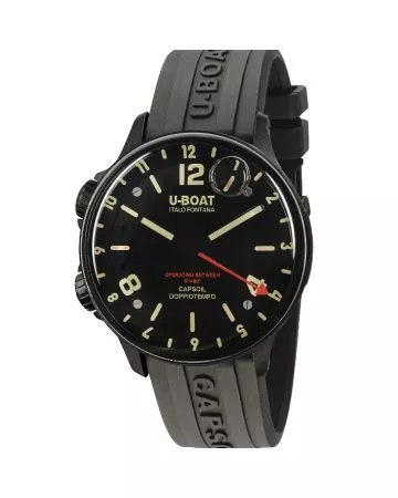 U-Boat Capsoil Doppiotempo IPB Black 8770/A