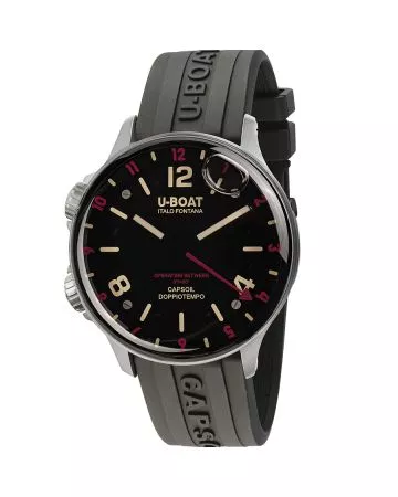 U-Boat Capsoil Doppiotempo SS Red 8839/B