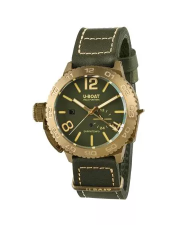 U-Boat Doppiotempo 46 Bronze -rannekello 9088