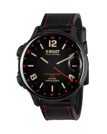 U-Boat Doppiotempo 55 DLC Red Rehaut 9673