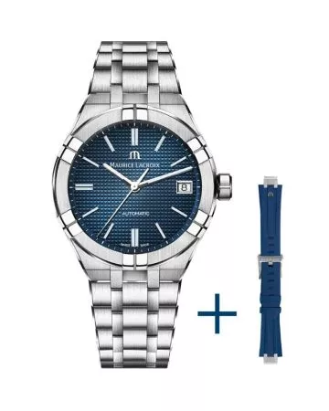 Maurice Lacroix Aikon Automatic 39 mm AI6007-SS00F-430-C + ranneke