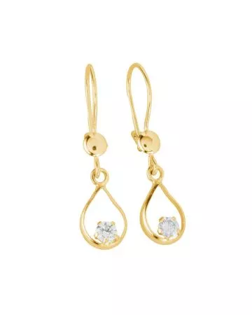 Kultaiset koukkukorvakorut AVOPISARA 3MM